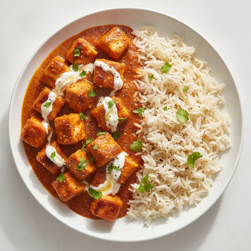 Spiced Butter Chicken with Basmati Rice