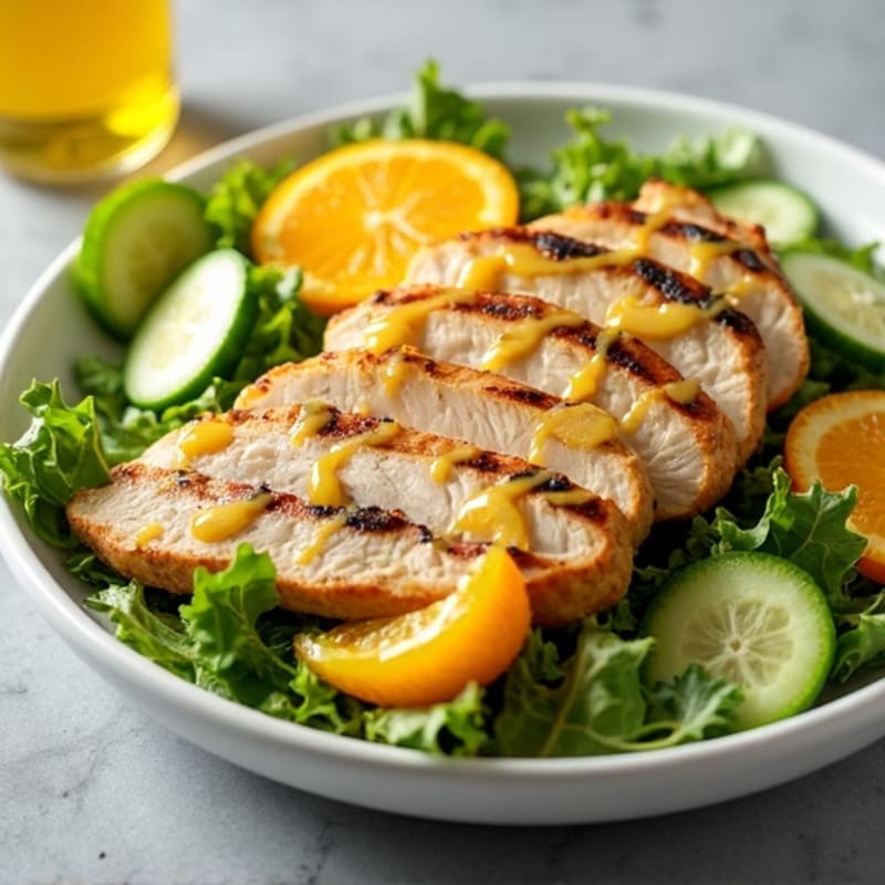 Grilled Chicken Salad with Citrus Vinaigrette