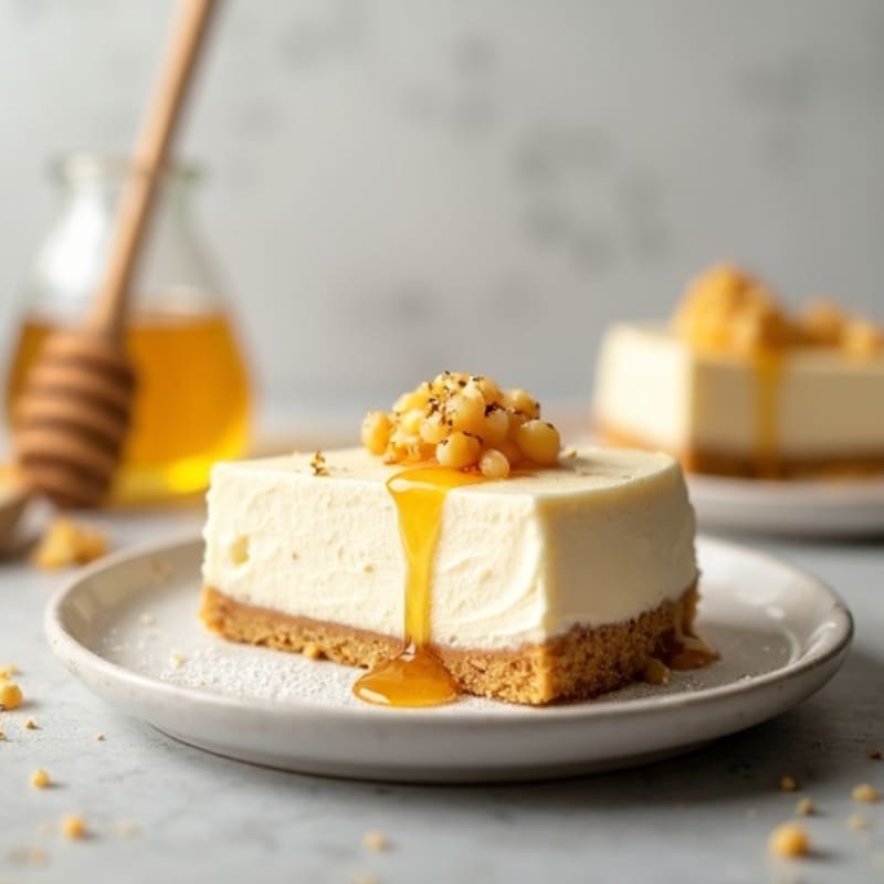 Creamy Greek Yogurt Protein Cheesecake