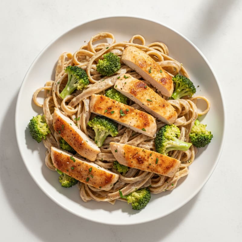 Chicken Alfredo Fettuccine Pasta