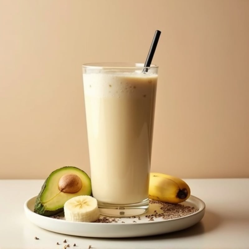Creamy Vanilla Protein Power Smoothie