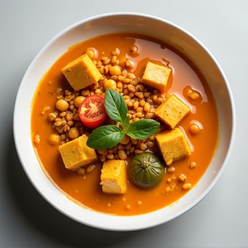 Creamy Coconut Red Lentil Curry