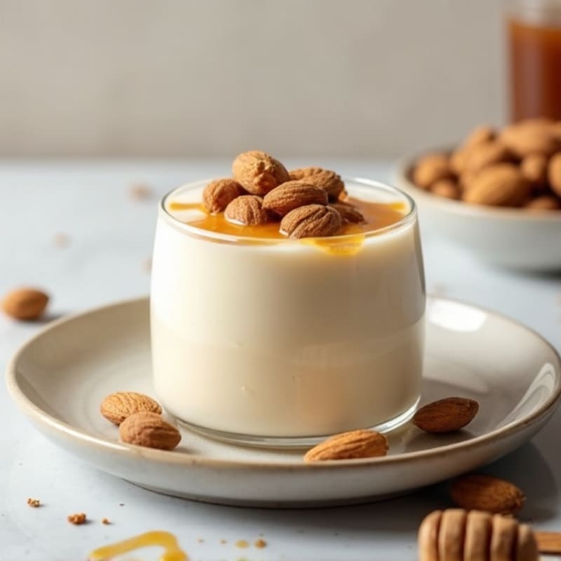 Greek Yogurt Protein Pudding with Almond Butter