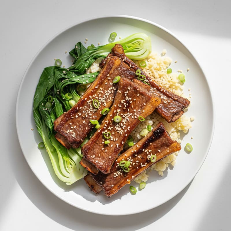 Korean BBQ Beef Short Ribs