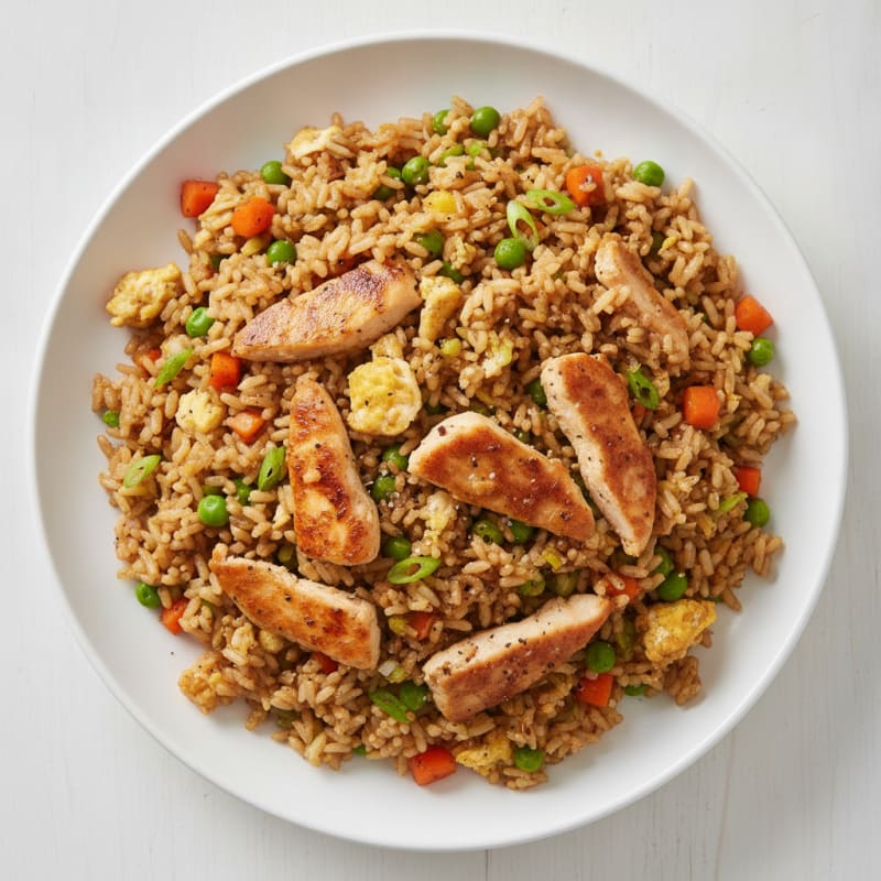 Chicken and Vegetable Fried Rice