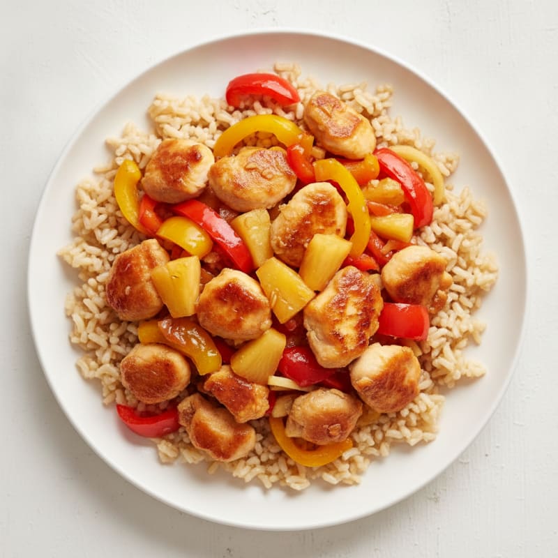 Sweet and Sour Chicken Stir-Fry