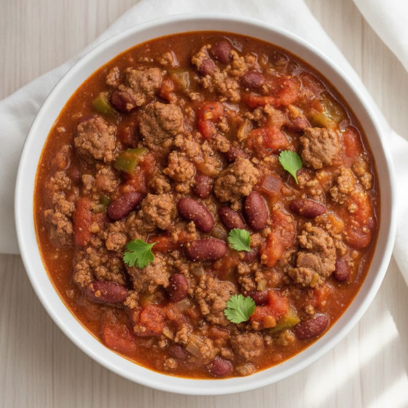 Slow Cooker Beef Chili