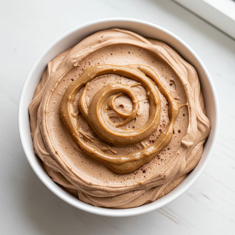 Silky Greek Yogurt Protein Pudding with Almond Butter