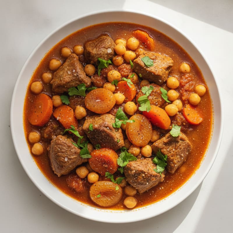 Spiced Moroccan Lamb Tagine