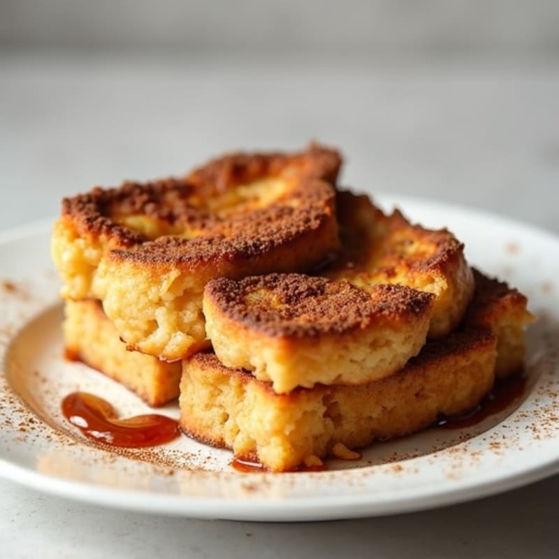 Protein-Rich Vanilla Bean French Toast Bake
