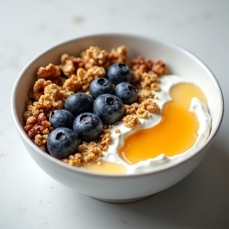 Honey-Drizzled Greek Yogurt Power Bowl