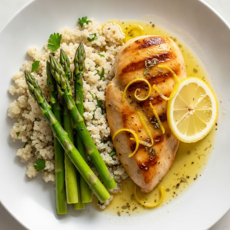 Speedy Lemon Herb Chicken
