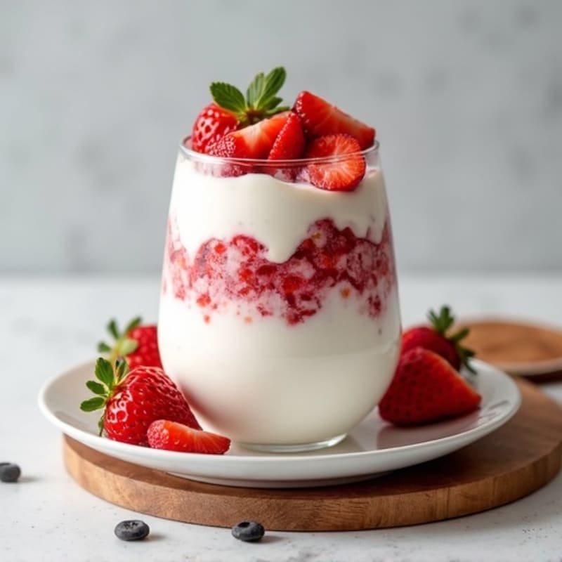 Vanilla Greek Yogurt Protein Parfait