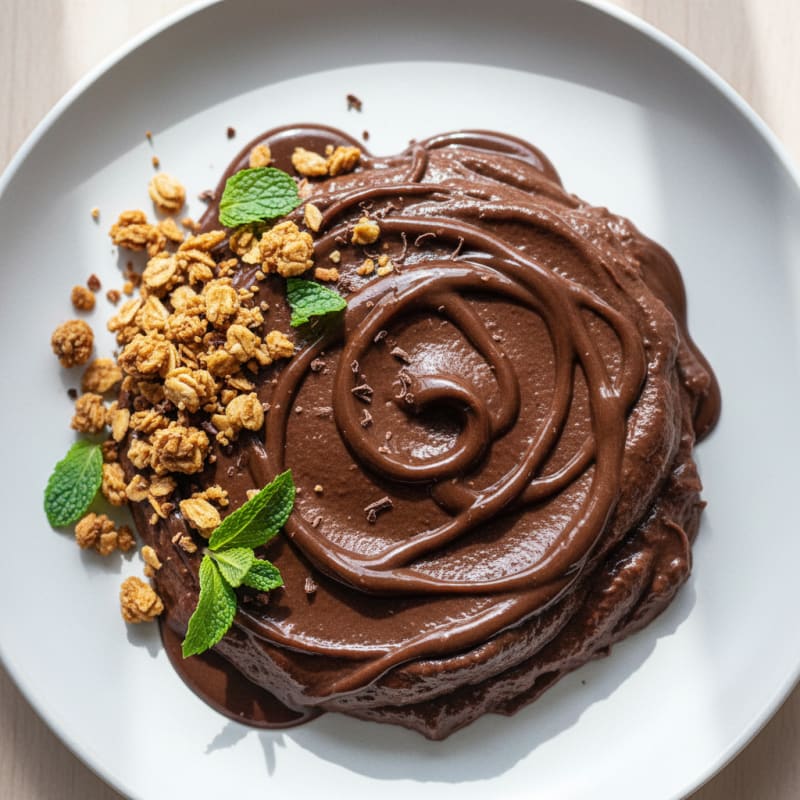 Silky Chocolate Protein Pudding