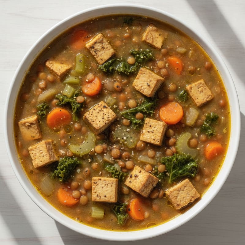 Hearty Lentil and Vegetable Soup