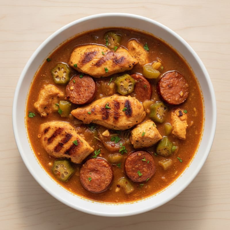 Spicy Creole Gumbo