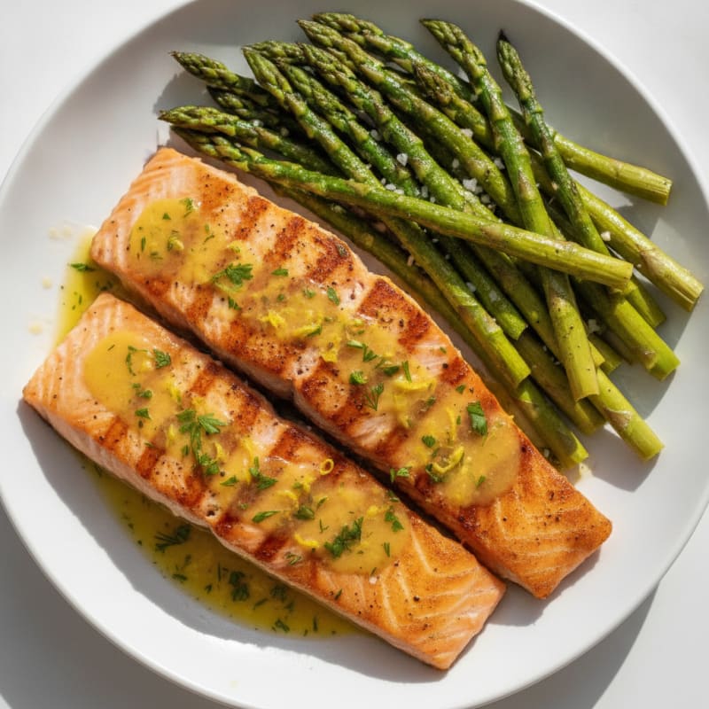 Lemon Herb Grilled Salmon