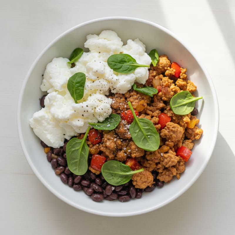 Savory Breakfast Protein Bowl