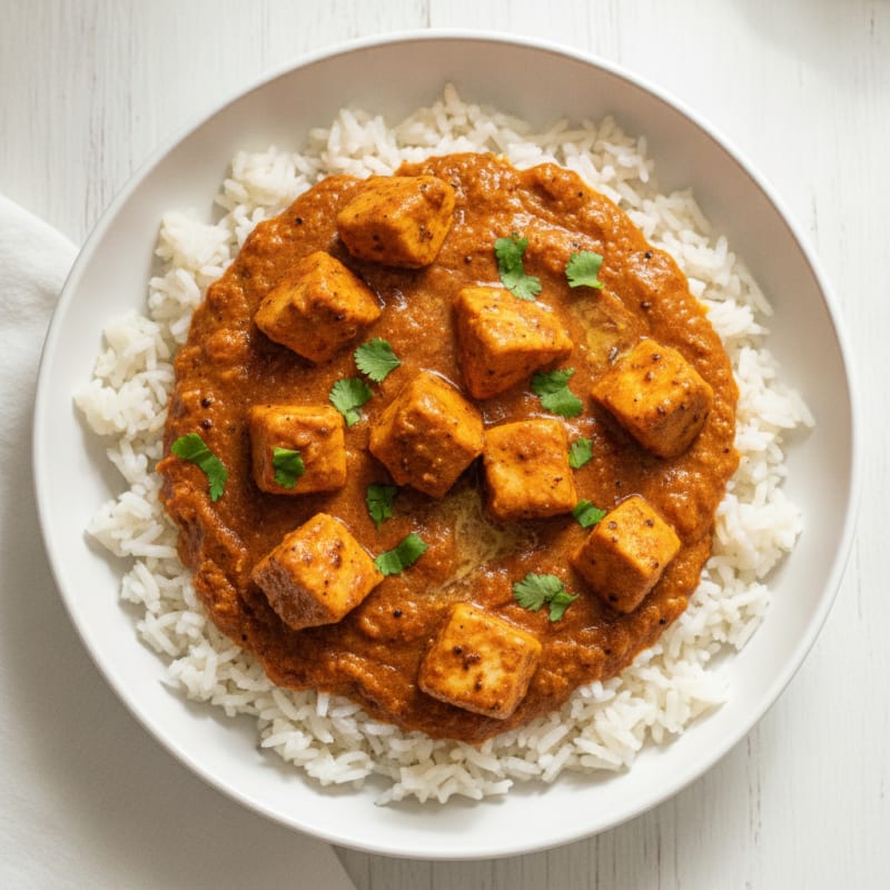 Spiced Butter Chicken with Basmati Rice