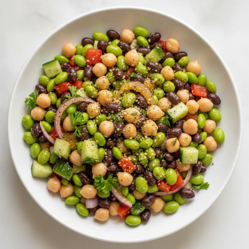 Tangy Mixed Bean Salad