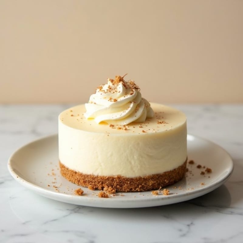 Vanilla Greek Yogurt Protein Cheesecake