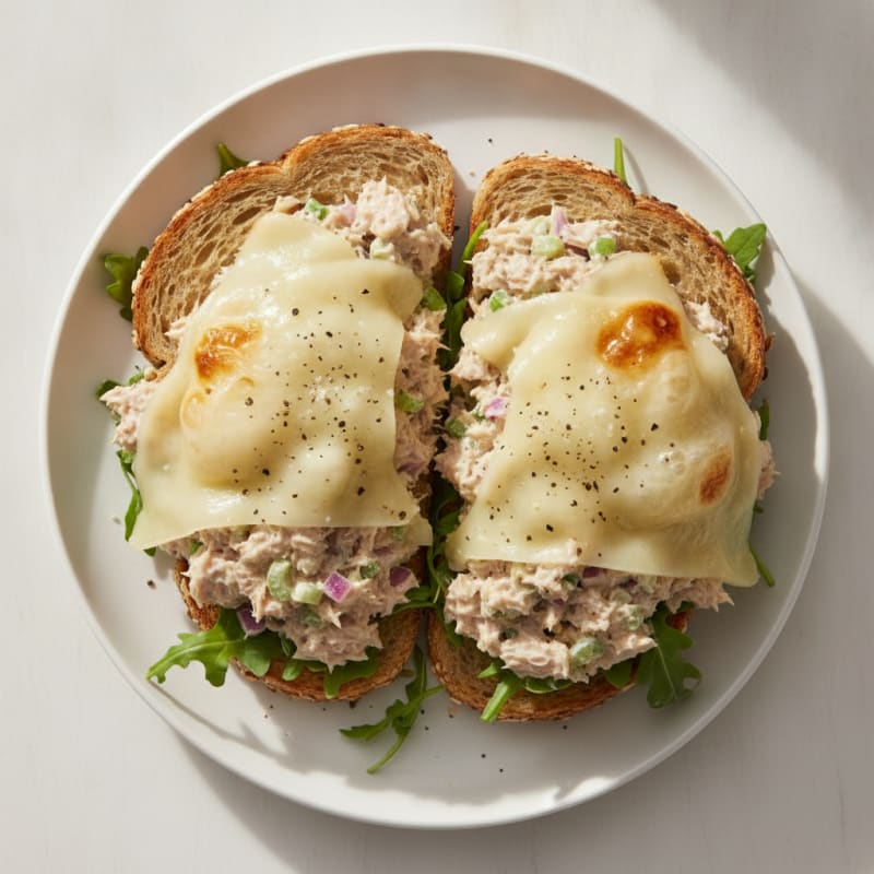 Tuna Salad Sandwiches with Provolone