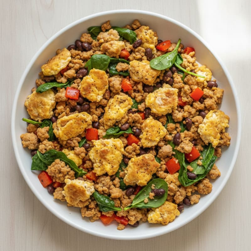 Hearty Grand Slam Breakfast Skillet