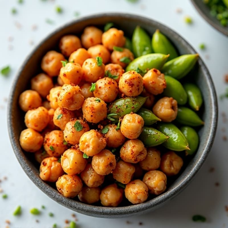 Crispy Spiced Roasted Chickpeas