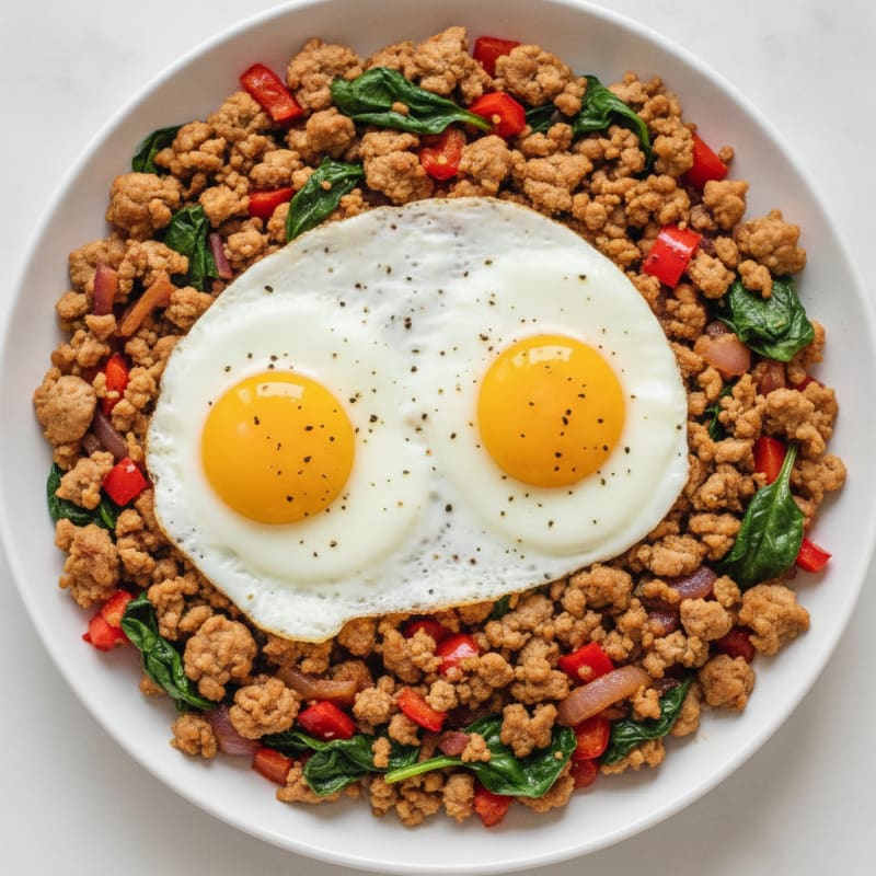 Hearty Grand Slam Breakfast Skillet