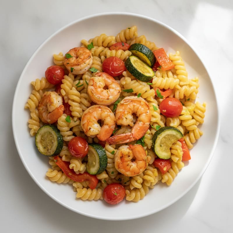 Brami Pasta with Roasted Vegetables