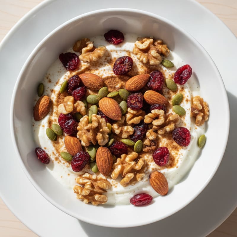Trail Mix Inspired Protein Bowl