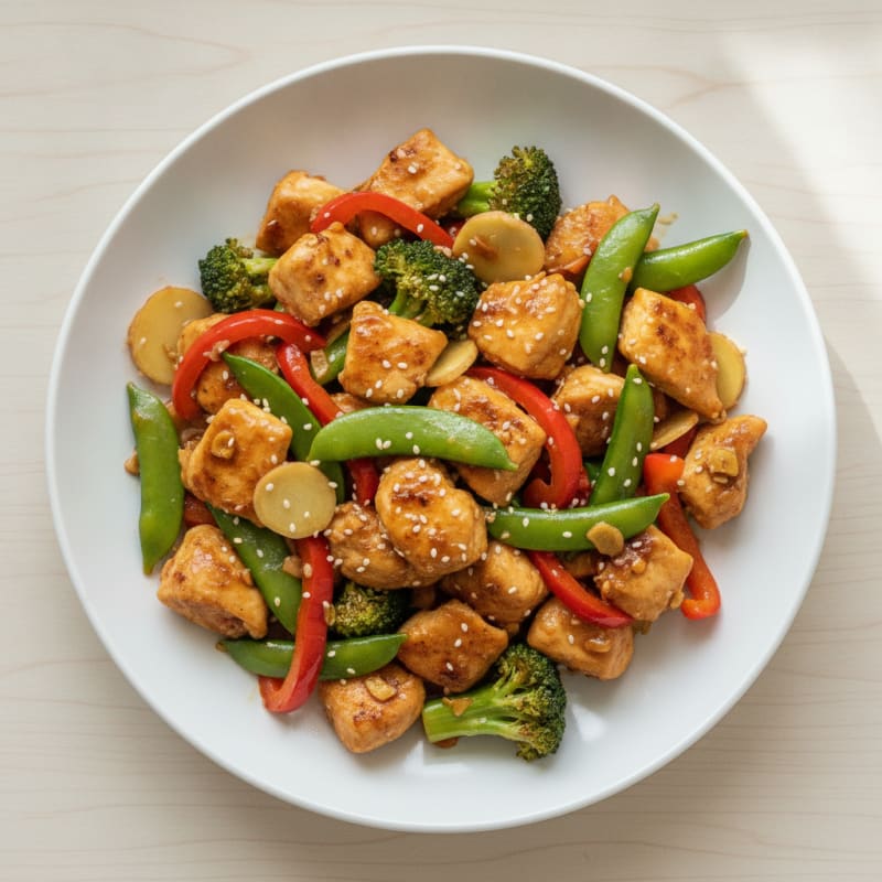 Teriyaki Chicken Stir-Fry with Vegetables