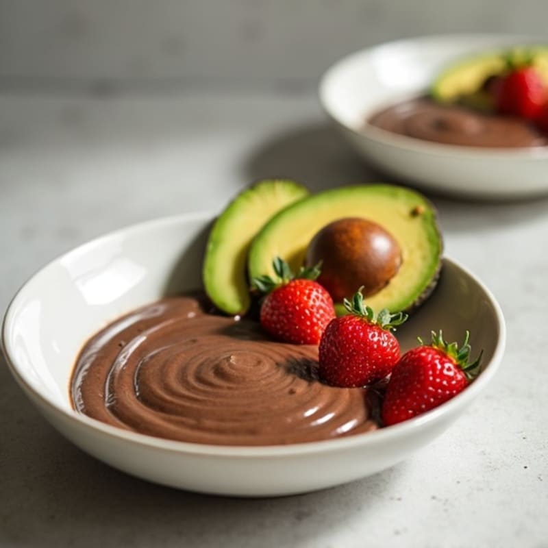 Creamy Chocolate Avocado Pudding