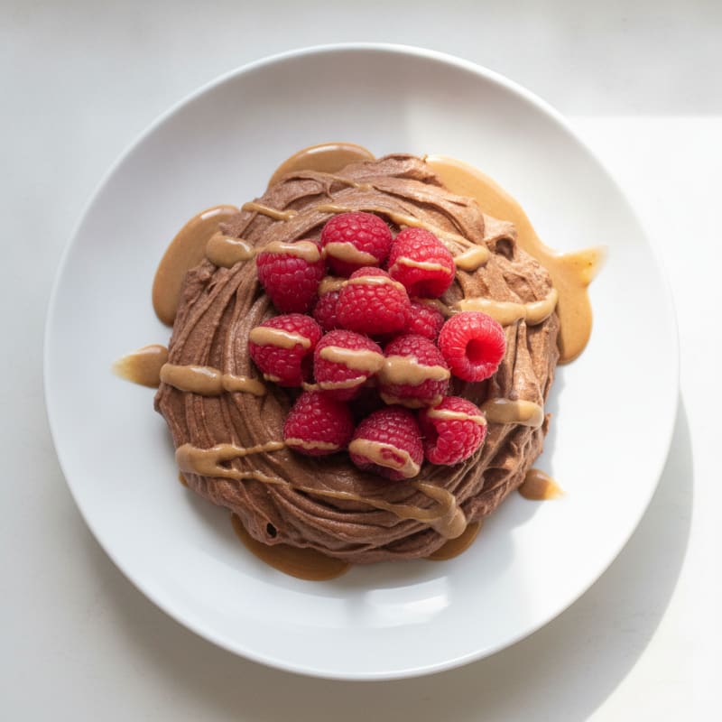 Silky Chocolate Protein Pudding with Greek Yogurt