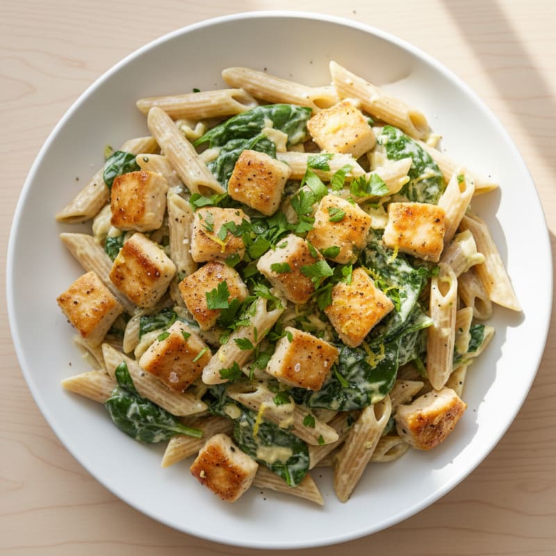 Creamy Lemon-Herb Chicken Pasta