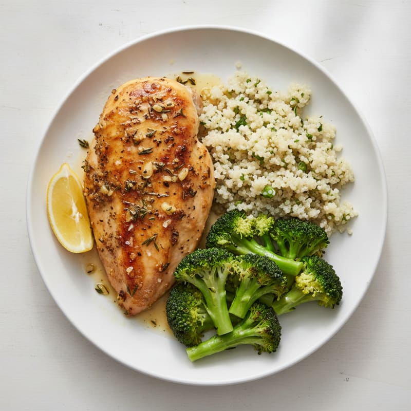 Garlic Herb Roasted Chicken