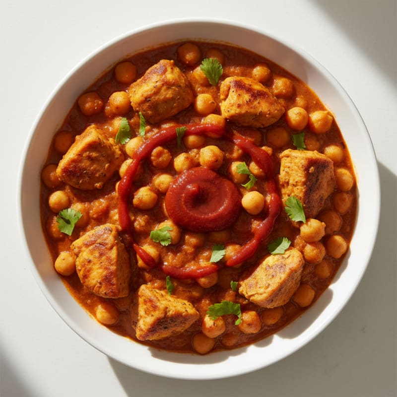Hearty Chickpea and Tomato Curry