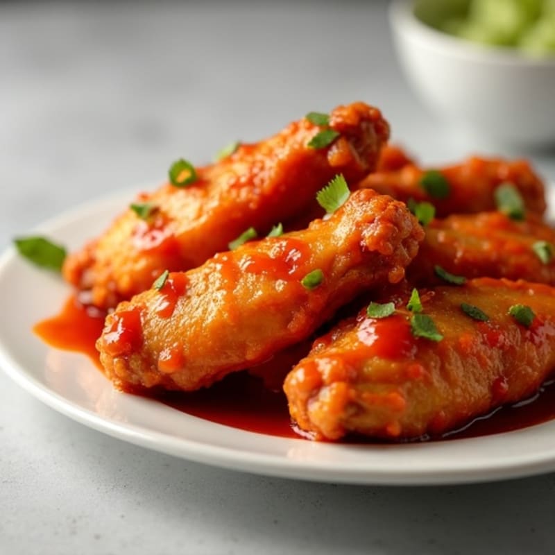 Crispy Baked Buffalo Chicken Wings