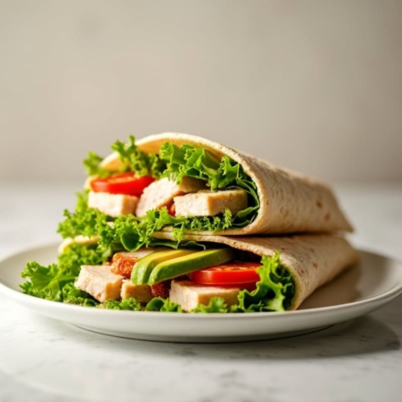 Fresh Turkey Avocado Wrap