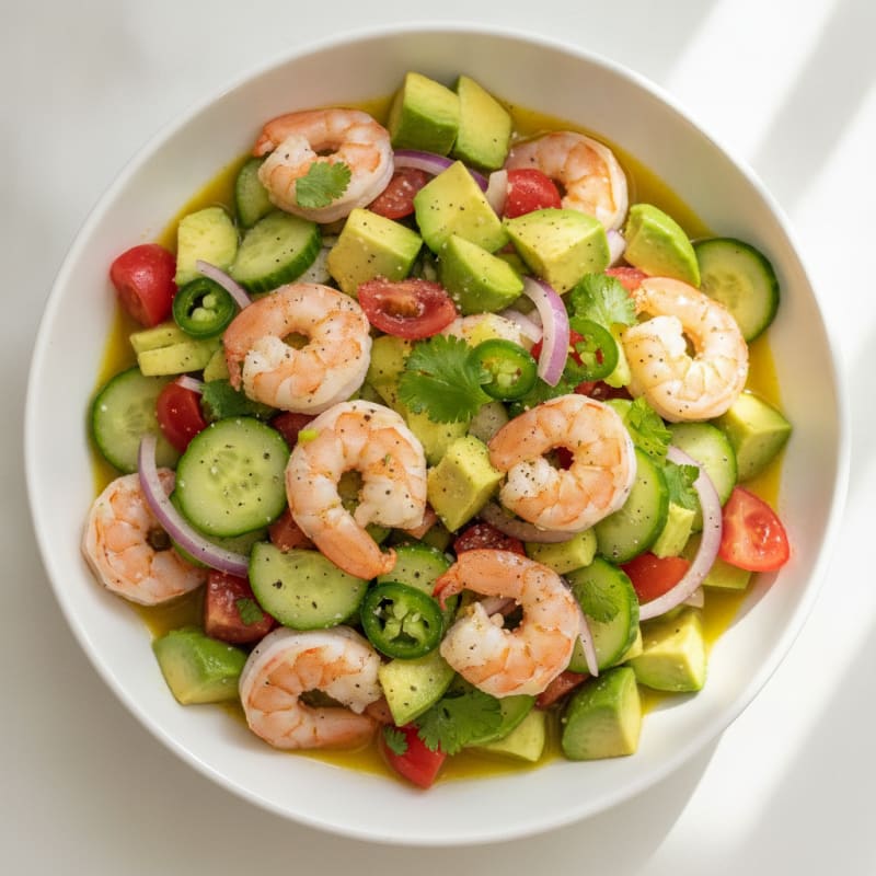 Shrimp and Avocado Ceviche
