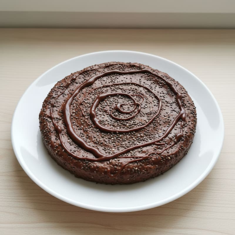 Creamy Vegan Chocolate Protein Pudding with Chia Seeds