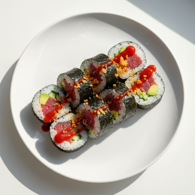 Spicy Tuna Sushi Rolls