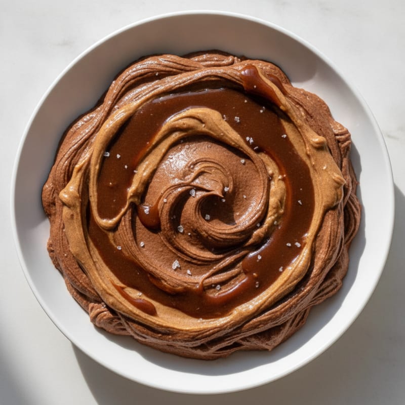 Creamy Vegan Protein Pudding with Almond Butter