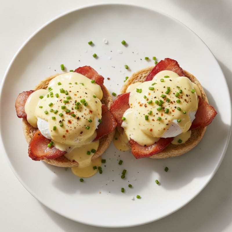 Classic Eggs Benedict with Hollandaise