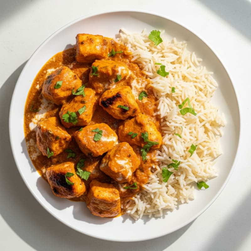 Chicken Tikka Masala with Basmati Rice