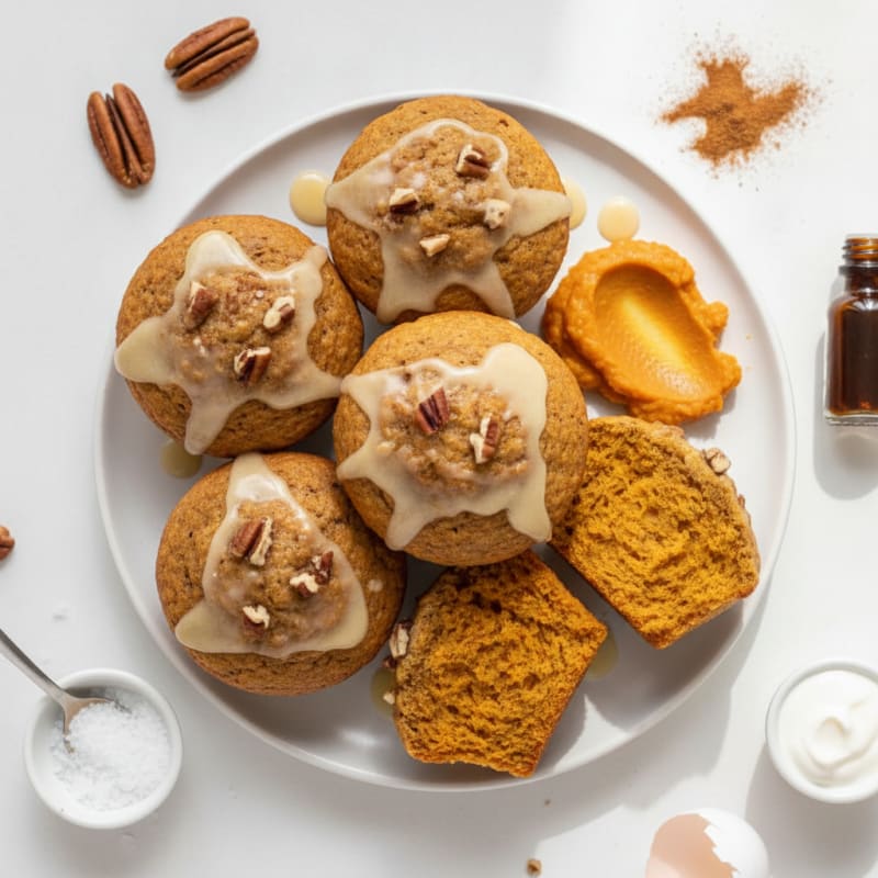 Pumpkin Spice Protein Muffins