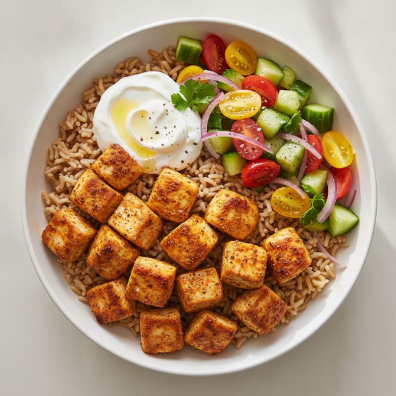 Chicken Shawarma Rice Bowl