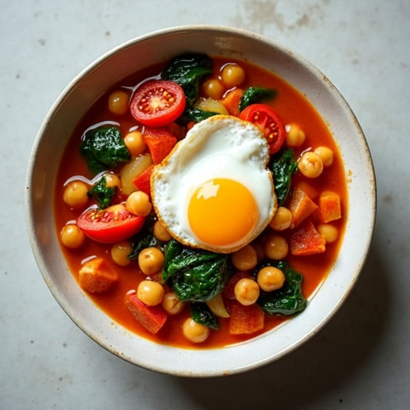 Hearty Spiced Chickpea and Tomato Stew