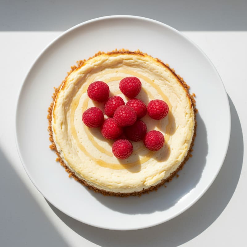 Creamy Greek Yogurt Protein Cheesecake