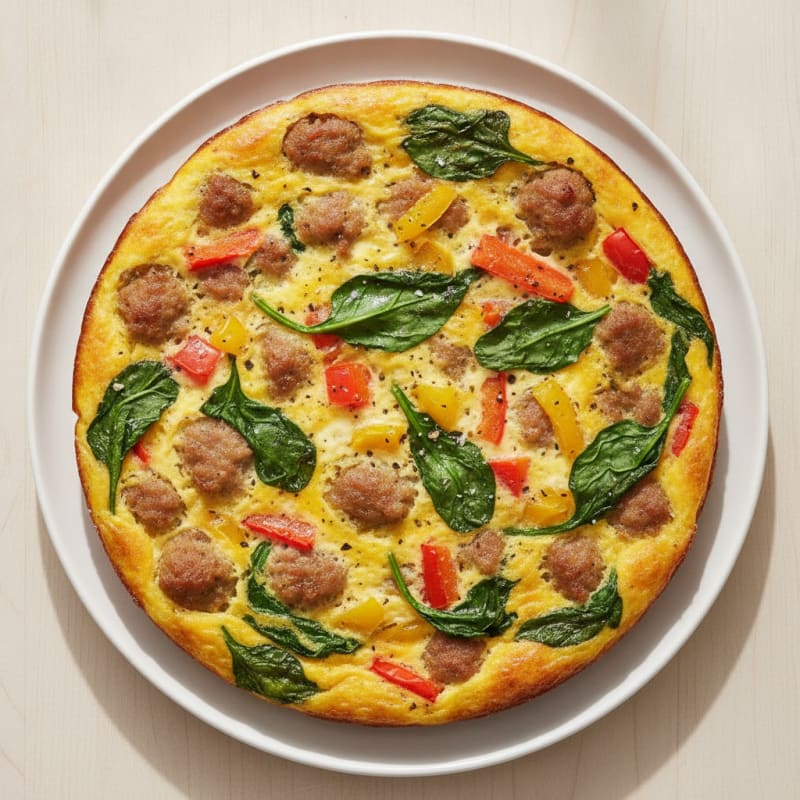 Savory Egg and Turkey Sausage Bake